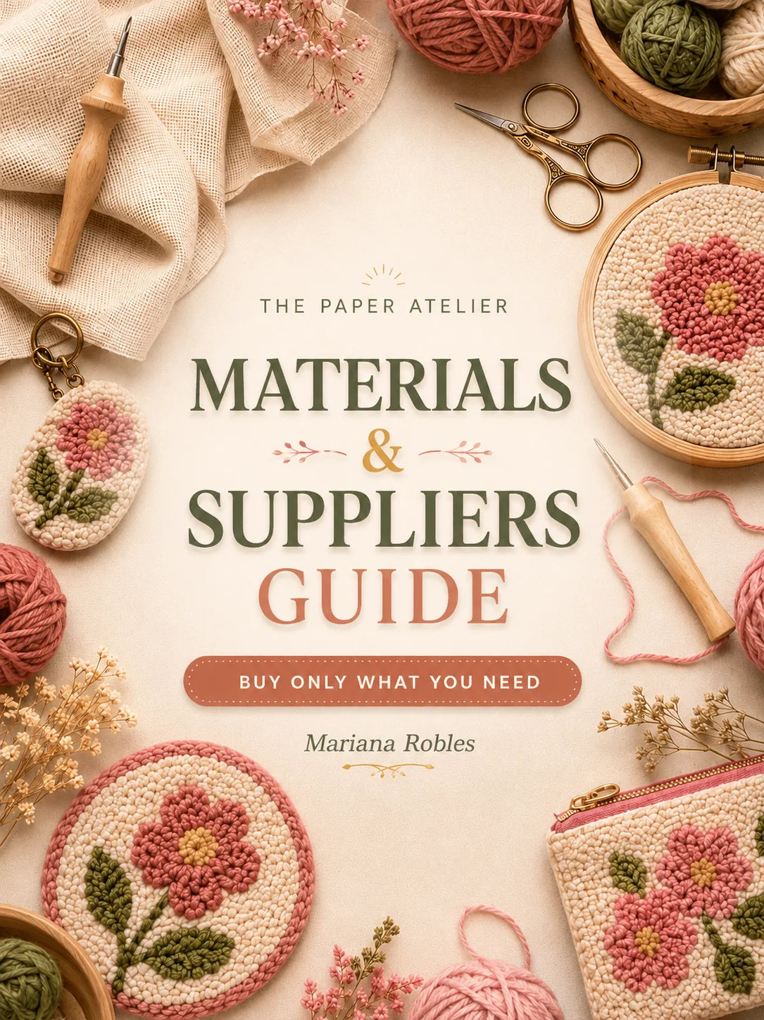 Punch needle materials and suppliers guide