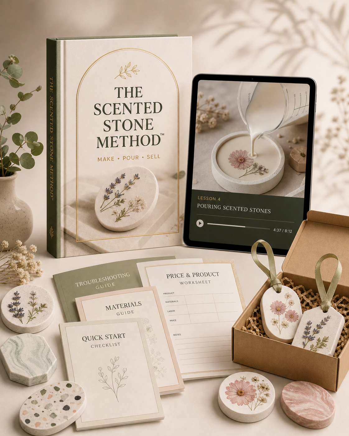 SCENTED STONE The Complete Method