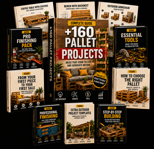 🪵 Pallet Pro: 160+ Pallet Furniture Projects + 5 Bonuses